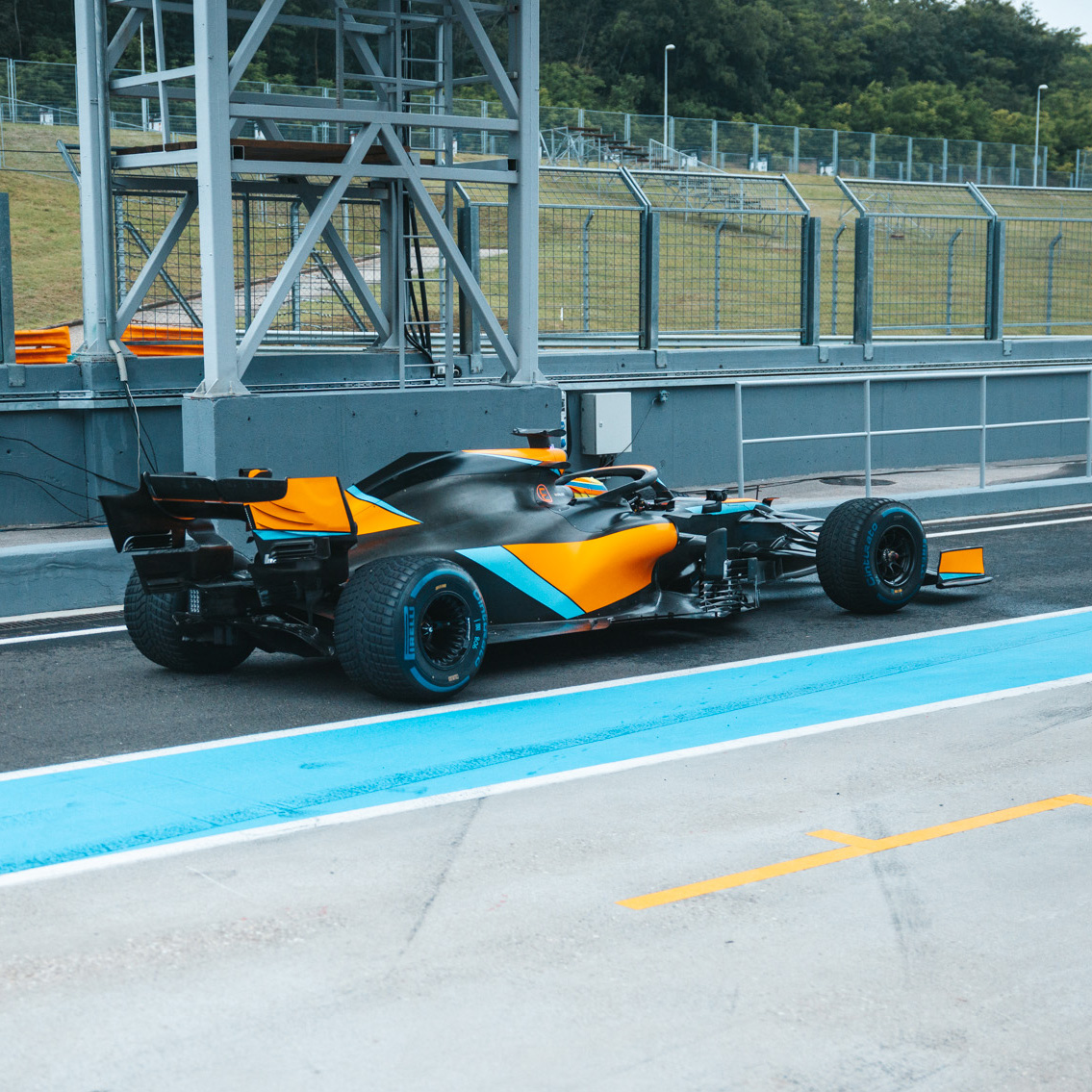 PALOU ‘REALLY HAPPY’ AFTER MCLAREN F1 TEST IN HUNGARY