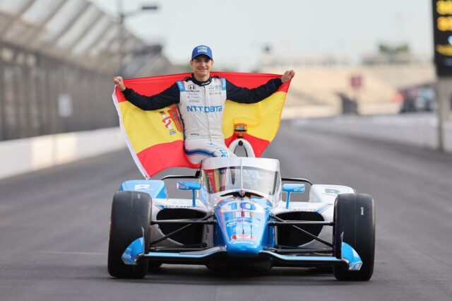 Alex Palou takes first row in Indy 500 qualifying!