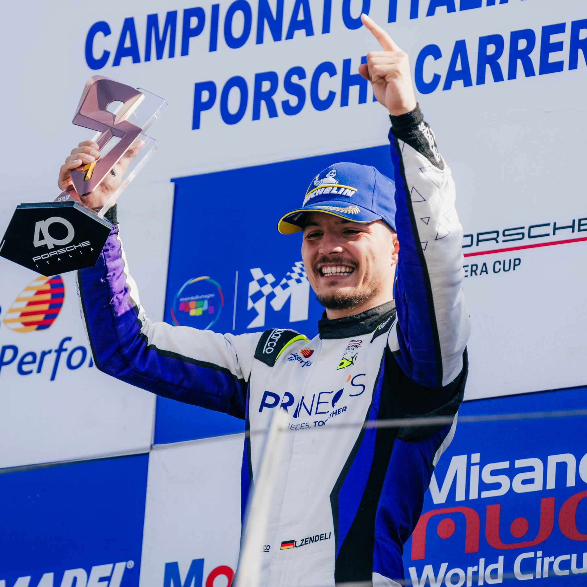 ZENDELI TAKES FIRST PORSCHE CARRERA CUP ITALIA VICTORY AT MISANO