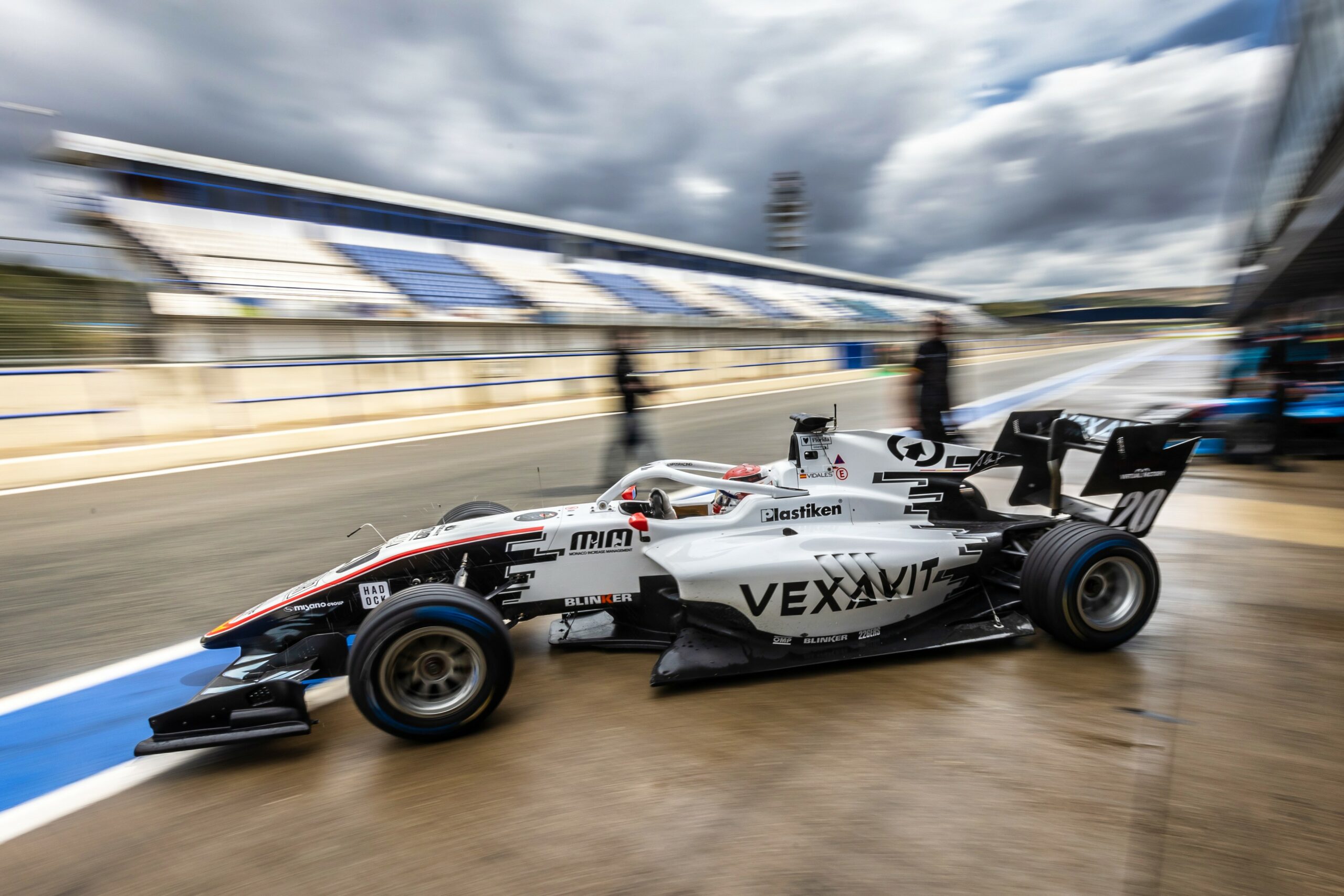 Strong pace for Vidales in Jerez F3 test