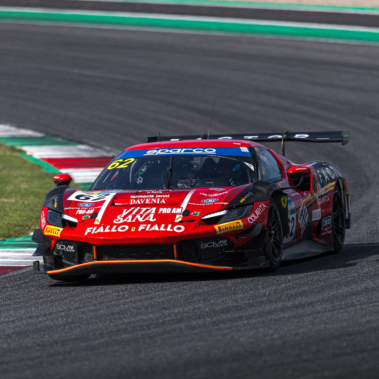 VIDALES, COLAVITA AND BADAWI CROWNED ITALIAN GT ENDURANCE PRO-AM CHAMPIONS WITH AF CORSE FERRARI 296 GT3 AT MUGELLO
