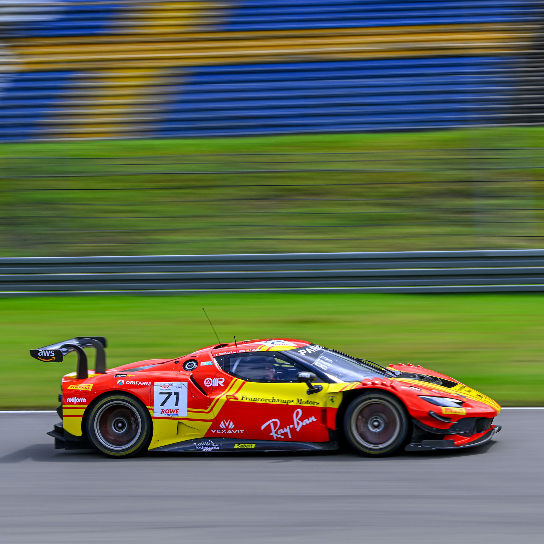 TOP-10 FINISH FOR THE #71 AF CORSE FERRARI IN NÜRBURGRING THRILLER