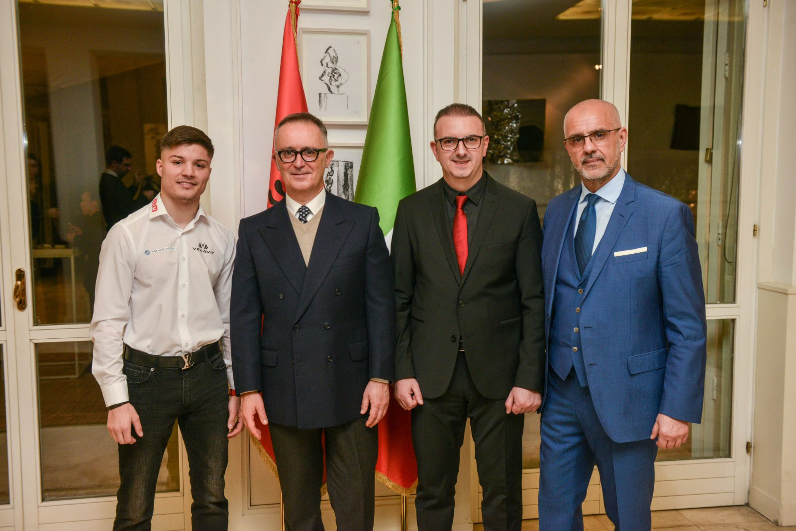 MIM’s GANDOLFO, ZENDELI INVITED BY ITALIAN EMBASSY IN ALBANIA