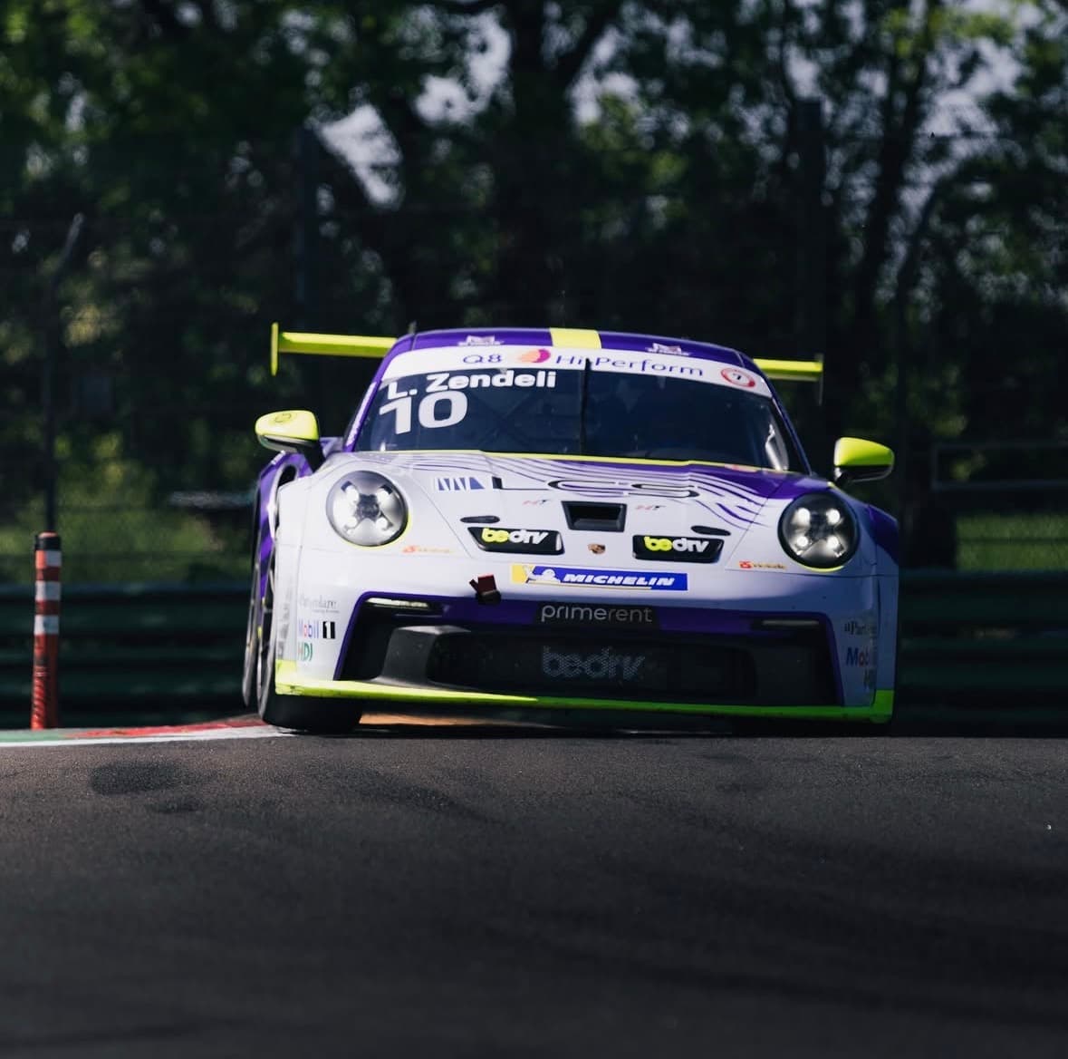ZENDELI COMPLETES MONZA WEEKEND IN PORSCHE CARRERA CUP ITALIA