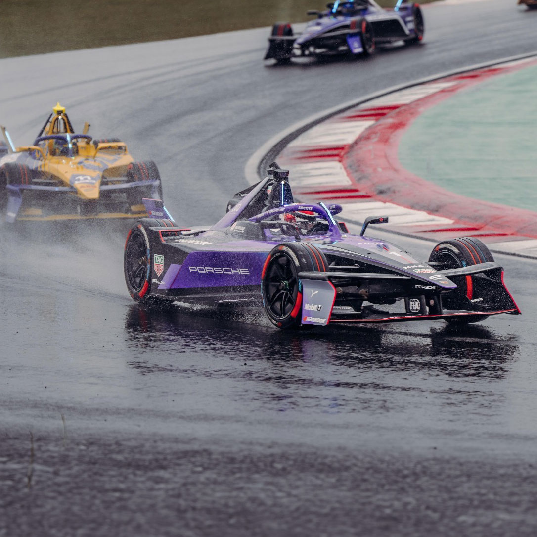 WEHRLEIN SECURES WELL-DESERVED SECOND PLACE IN WET SHANGHAI E-PRIX