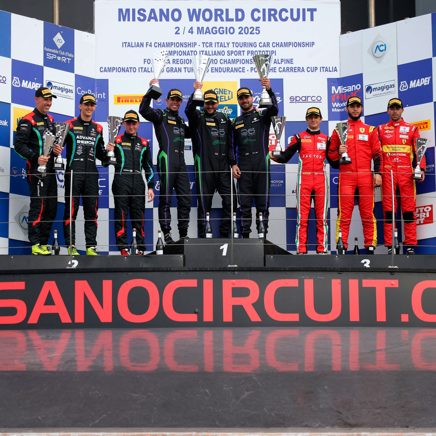 VIDALES TAKES HOME P3 PODIUM FINISH IN CLASS ON ITALIAN GT ENDURANCE DEBUT