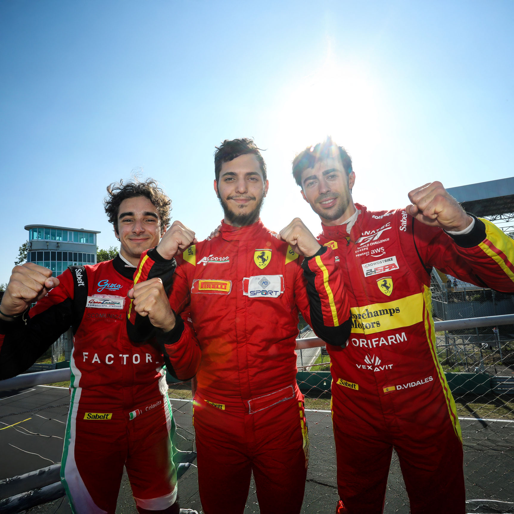VIDALES-COLAVITA-BADAWI COME CLOSE TO OUTRIGHT VICTORY IN EXCITING ITALIAN GT RACE AT MONZA