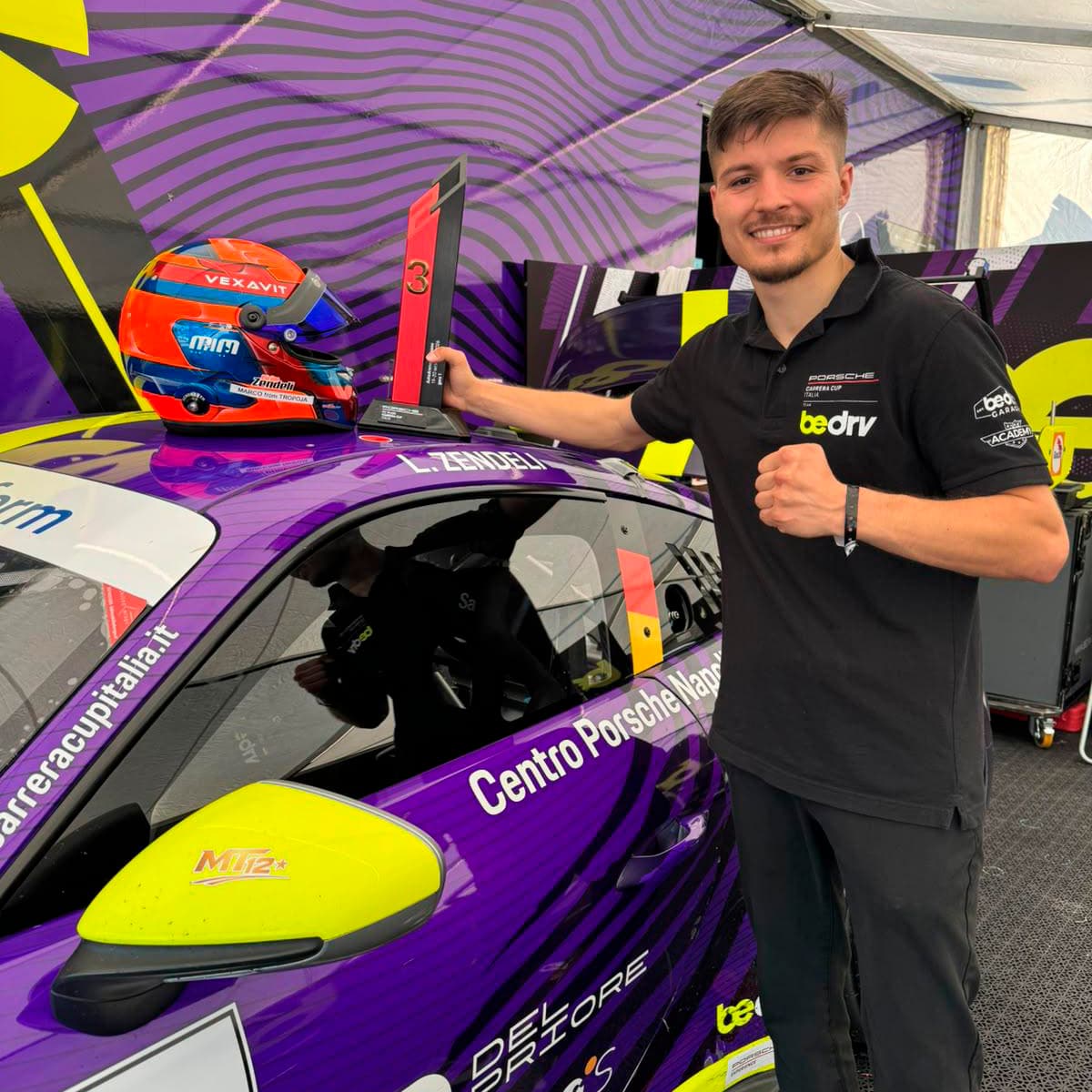 ZENDELI CLAIMS FIRST PODIUM OF THE SEASON AT MISANO
