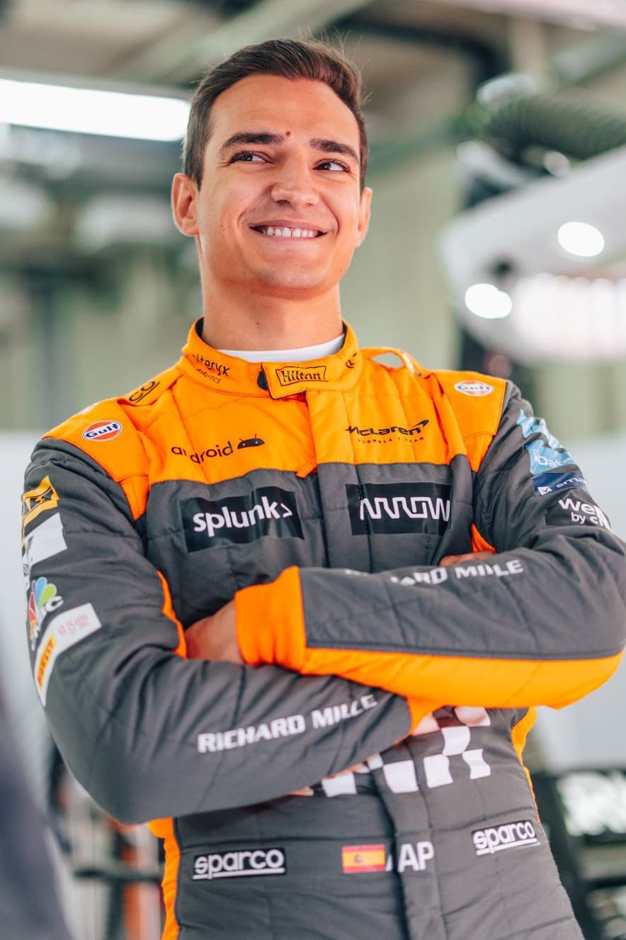 Palou enjoys “blast” second McLaren F1 test