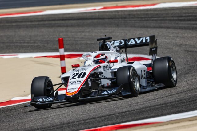 Vidales gets points on his first F3 race